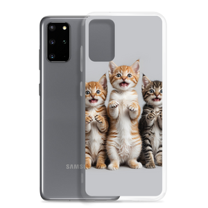 Funny Tripple Cats Samsung Case