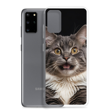 Shocked Cat Face Samsung Case