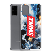 Blue Smoke Fire Samsung Case