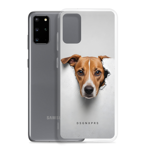 Funny Sad Dog Peep Samsung Case