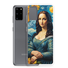 Monalisa Painting in Van Gogh Style Samsung Case