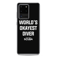 World's Okayest Diver Clear Case for Samsung®