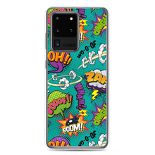 Comic Text Pattern Samsung Case