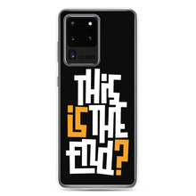 Samsung Galaxy S20 Ultra IS/THIS IS THE END? Black Yellow White Samsung Phone Case by Design Express