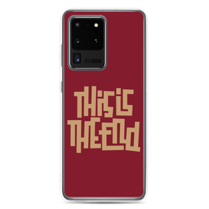 THIS IS THE END? Burgundy Samsung Phone Case