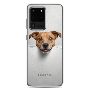 Smile Dog Peep Samsung Case