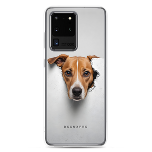 Funny Sad Dog Peep Samsung Case