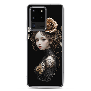 Lady Rose Copper Wire Art Samsung Case