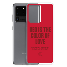 Red is the color of love Samsung® Phone Case