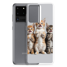 Funny Tripple Cats Samsung Case