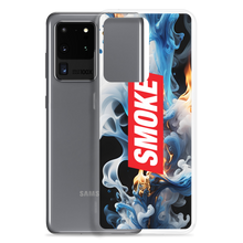 Blue Smoke Fire Samsung Case