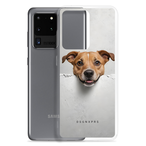 Smile Dog Peep Samsung Case