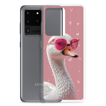 Cute Pink Swan Samsung Case