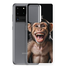 Happy Monkey Black Samsung Case