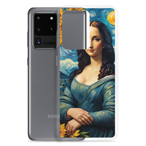 Monalisa Painting in Van Gogh Style Samsung Case