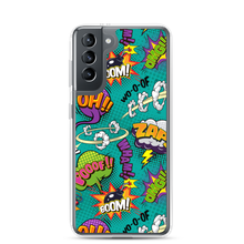 Comic Text Pattern Samsung Case