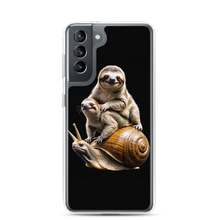 Sloth Riding A Snail Samsung Case