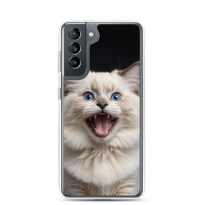 Angry Ragdoll Kitten Samsung Case