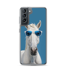 Cool Blue Horse Samsung Case