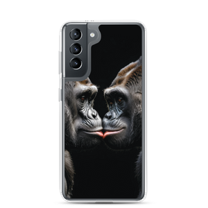 Gorilla Kissing Samsung Case