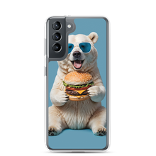 Polar Bear and Burger Samsung Case