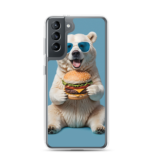 Polar Bear and Burger Samsung Case