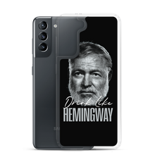 Samsung Galaxy S21 Drink Like Hemingway Portrait Clear Case for Samsung® by Design Express
