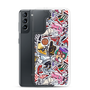 Street Art College Pattern Samsung Case