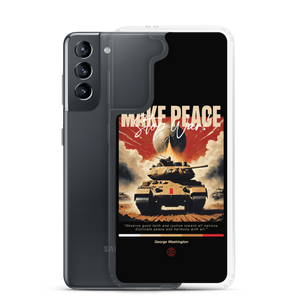 Make Peace Stop War Tank Samsung Case