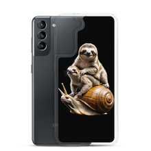 Sloth Riding A Snail Samsung Case