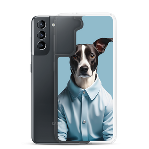 Sad Dog Blue Samsung Case