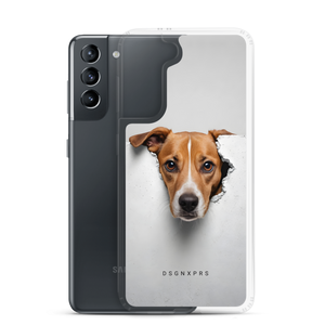 Funny Sad Dog Peep Samsung Case