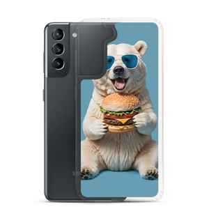 Polar Bear and Burger Samsung Case