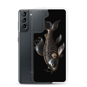 Minimalism Copperplate Art Fish Samsung Case