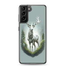 Green White Deer Samsung Case