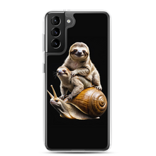 Sloth Riding A Snail Samsung Case