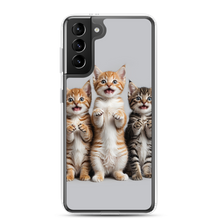 Funny Tripple Cats Samsung Case