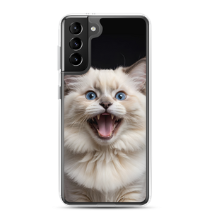 Angry Ragdoll Kitten Samsung Case