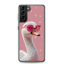 Cute Pink Swan Samsung Case