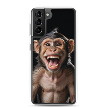 Happy Monkey Black Samsung Case