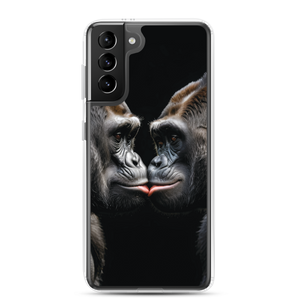 Gorilla Kissing Samsung Case