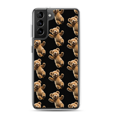 Happy Teddy Bear Pattern Samsung Case