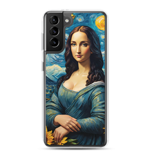 Monalisa Painting in Van Gogh Style Samsung Case