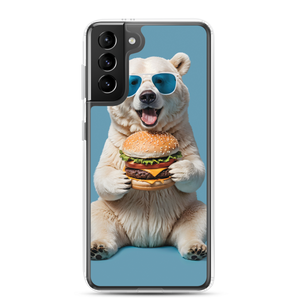 Polar Bear and Burger Samsung Case