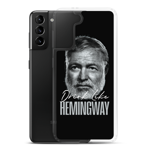 Samsung Galaxy S21 Plus Drink Like Hemingway Portrait Clear Case for Samsung® by Design Express