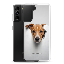 Funny Sad Dog Peep Samsung Case