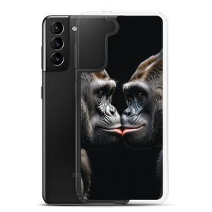 Gorilla Kissing Samsung Case