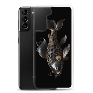 Minimalism Copperplate Art Fish Samsung Case