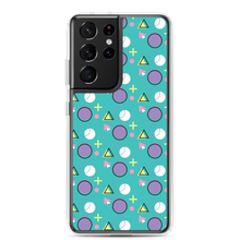 Samsung Galaxy S21 Ultra Memphis Colorful Pattern 01 Samsung® Phone Case by Design Express
