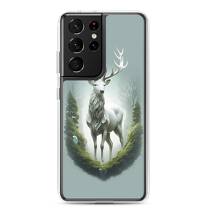 Green White Deer Samsung Case